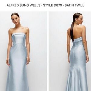 Alfred sung bridesmaid dress